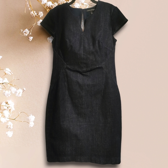 Banana Republic denim shift dress 0P - Picture 1 of 2